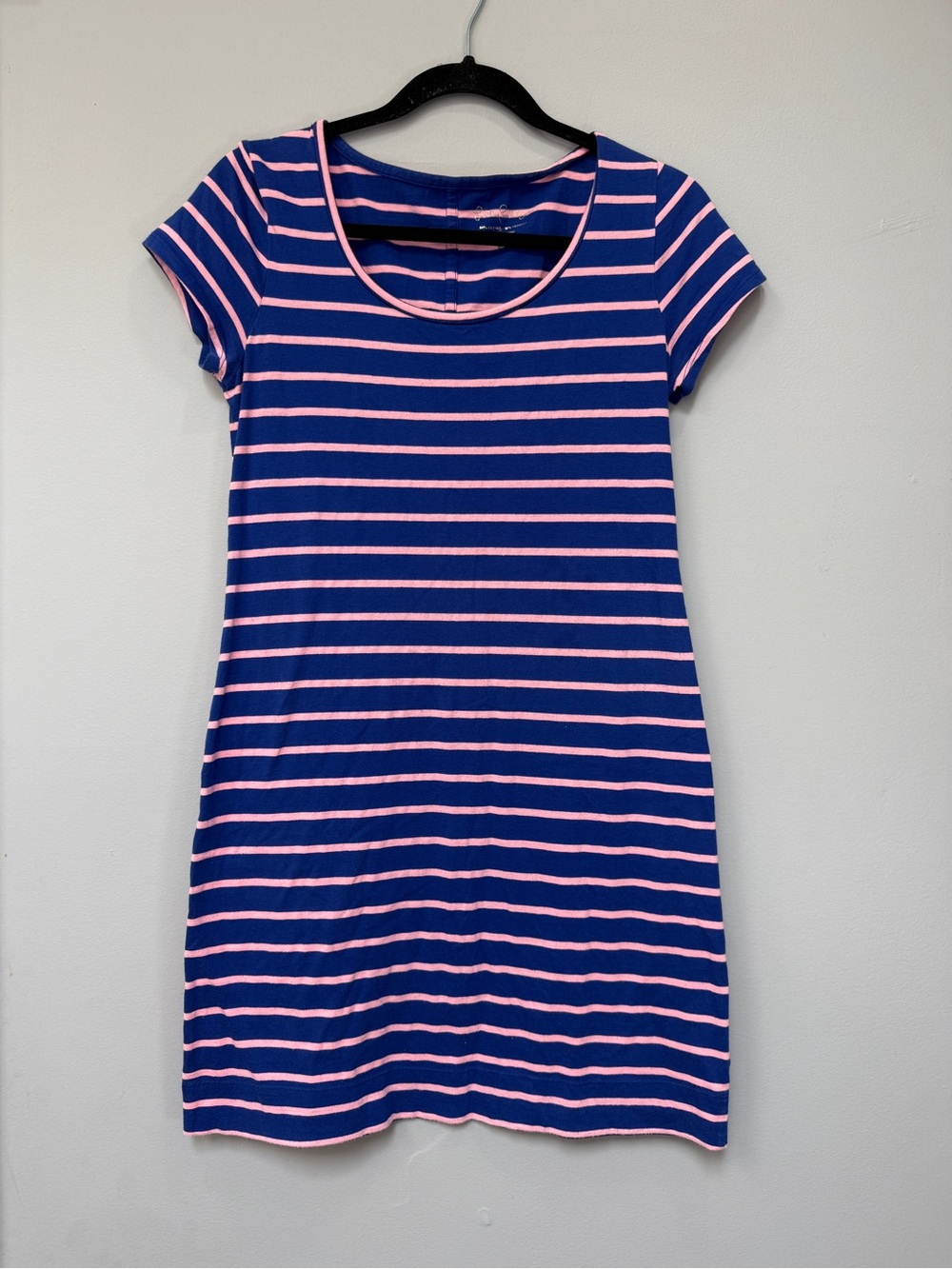 Lilly Pulitzer Navy and Pink Striped Mini Dress